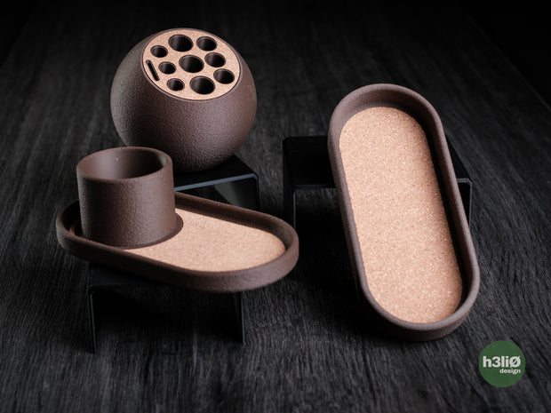 Gaia — Plateau de rangement imprimé — photographie du créateur — designed by h3li0
