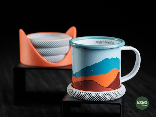Cova — Dessous de verre — photographie du créateur — designed by h3li0