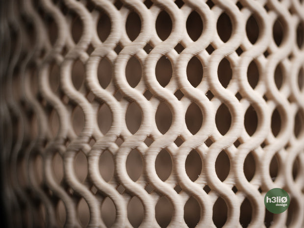Mafra — Vase décoratif ajouré — photographie du créateur — designed by h3li0