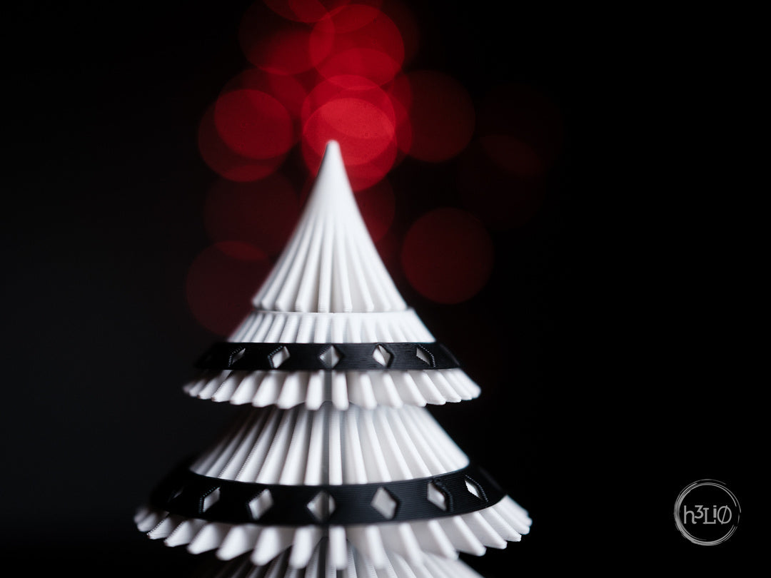 Christmas Tree — Sapin décoratif modulaire — photographie du créateur — designed by h3li0