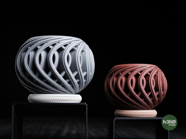 Morph — Pot à soucoupe — photographie du créateur — designed by h3li0