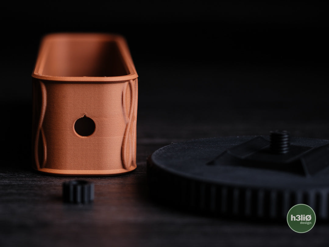 Lumo — Support pour casque — photographie du créateur — designed by h3li0