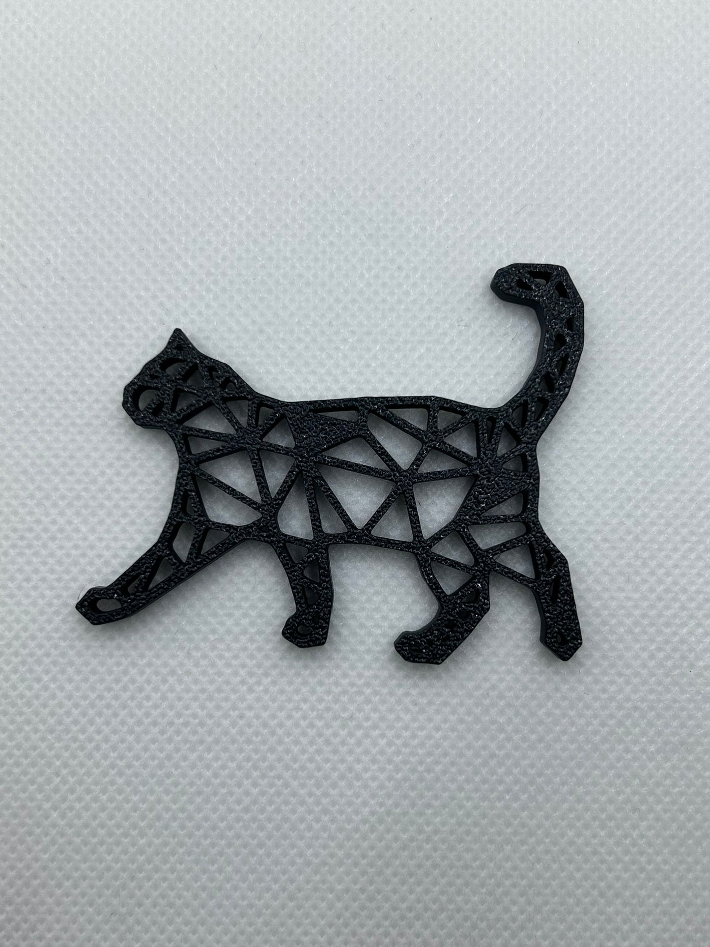 Porte-clés - Modèle Chat Géométrique