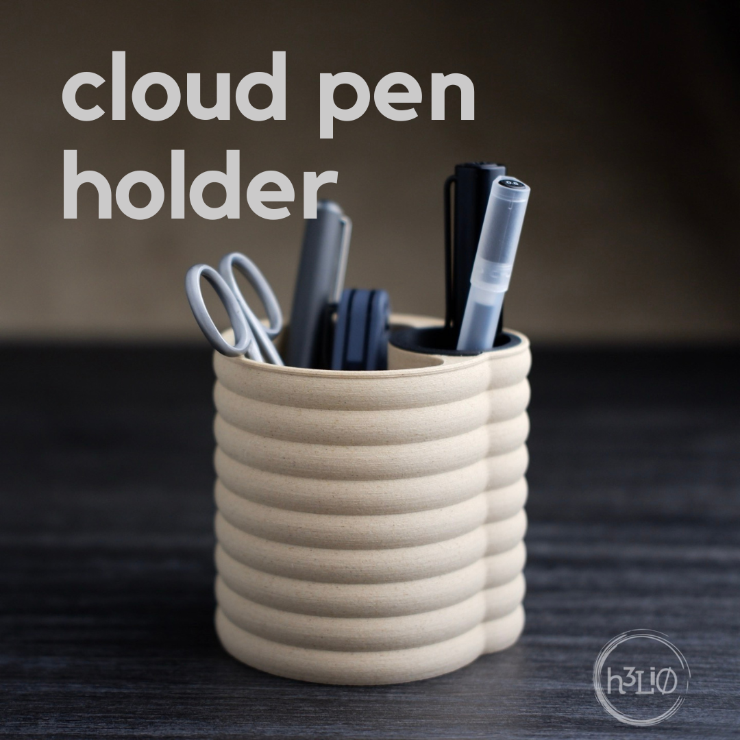 Cloud — Pot à crayons — visuel du créateur — designed by h3li0