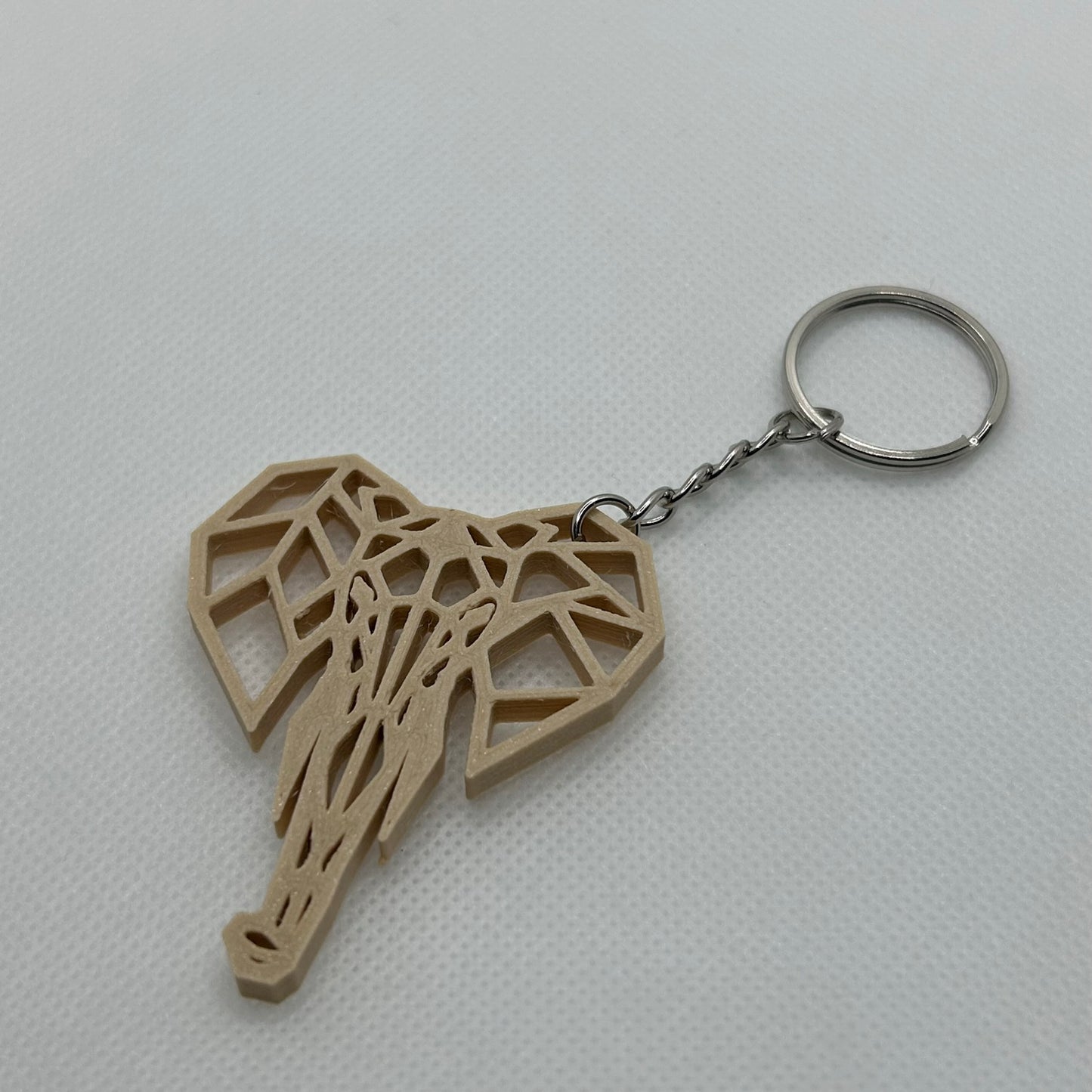 Porte-clés - Modèle Elephant géométrique