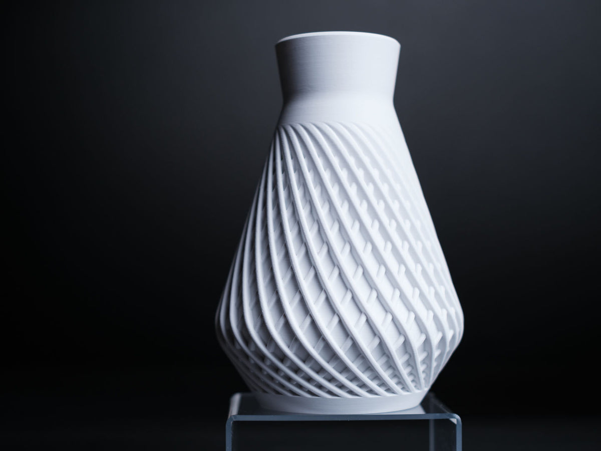 Influx — Vase décoratif — photographie du créateur — designed by h3li0