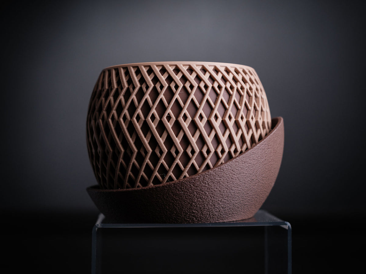 Arcane — Pot à soucoupe enveloppante — photographie du créateur — designed by h3li0