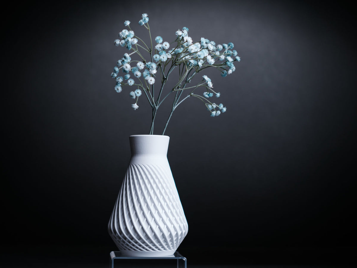 Influx — Vase décoratif — photographie du créateur — designed by h3li0