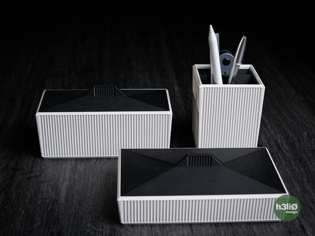 Clarit — Pot à crayons — photographie du créateur — designed by h3li0