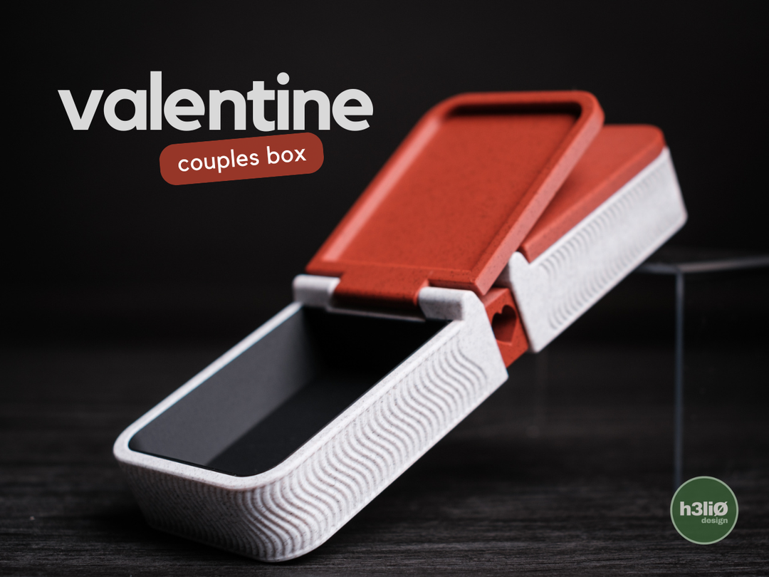 Valentine — Boîte connectable — photographie du créateur — designed by h3li0