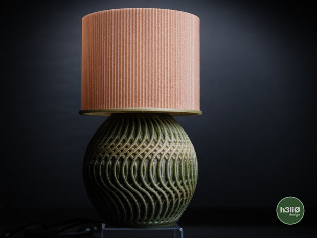 Umber — Pièces imprimées pour luminaire — photographie du créateur — designed by h3li0