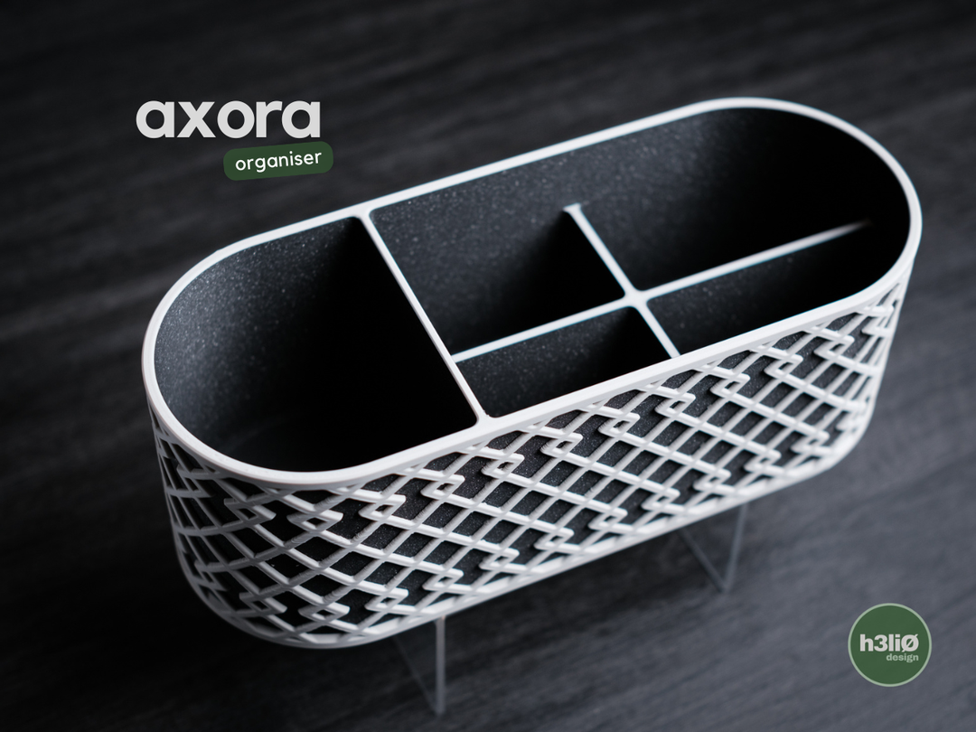 Axora — Organiseur à motifs — photographie du créateur — designed by h3li0