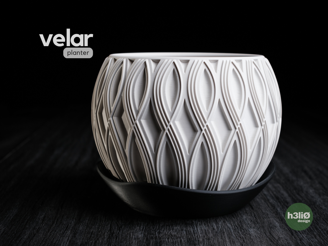 Velar — Pot à soucoupe — photographie du créateur — designed by h3li0