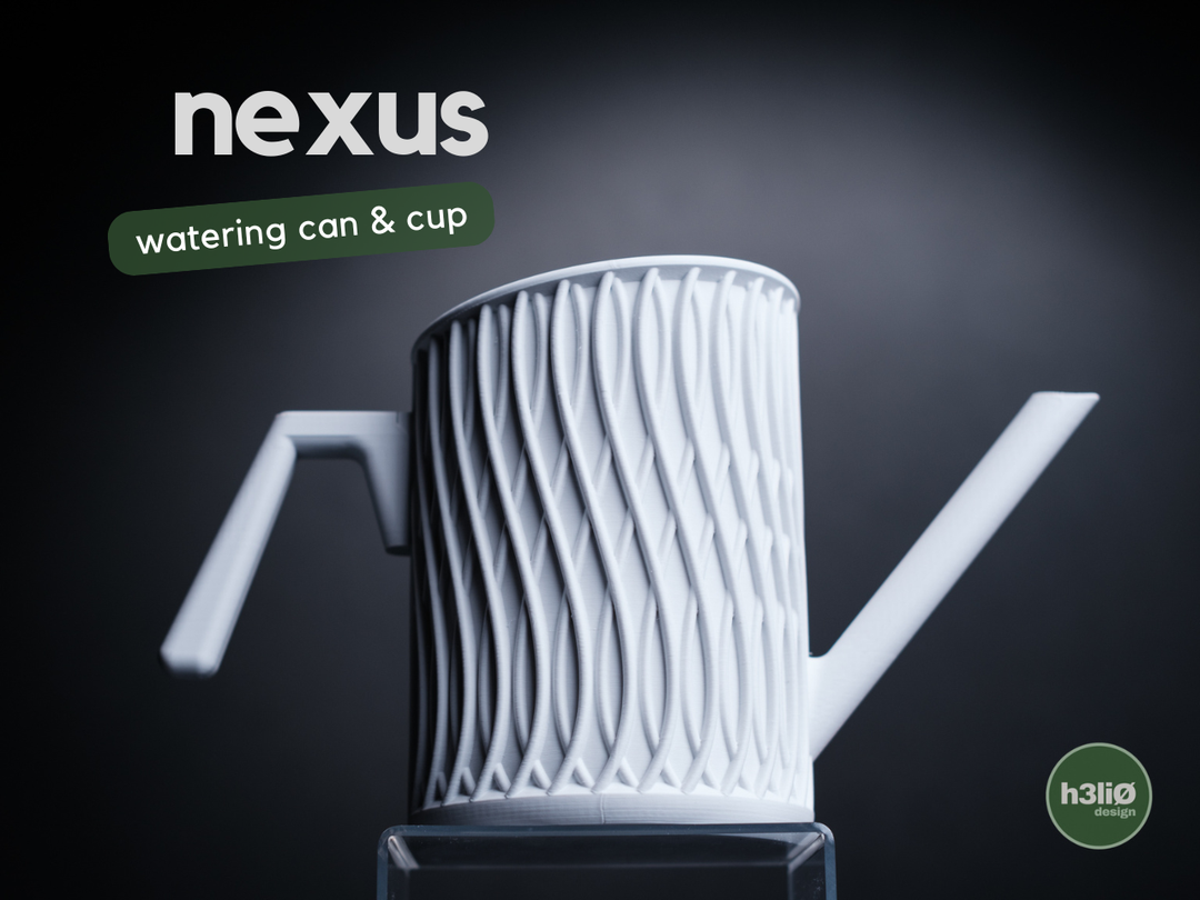 Nexus — Arrosoir décoratif — photographie du créateur — designed by h3li0