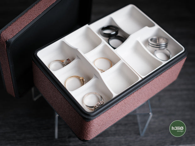Nexo — Boîte à bijoux — photographie du créateur — designed by h3li0