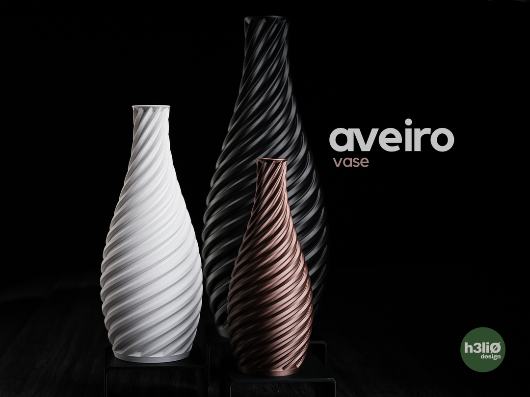 Aveiro — Vase décoratif — photographie du créateur — designed by h3li0