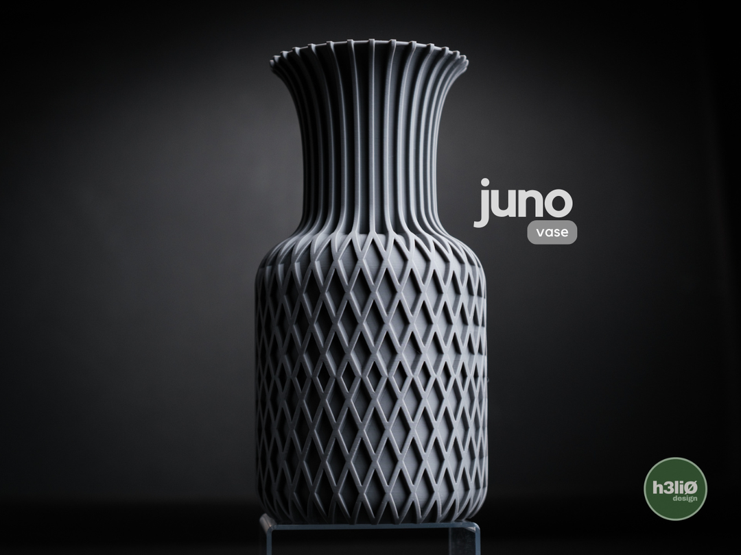 Juno — Vase décoratif — photographie du créateur — designed by h3li0