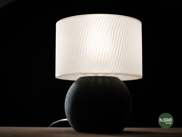 Sines — Pièces imprimées pour luminaire de bureau — photographie du créateur — designed by h3li0