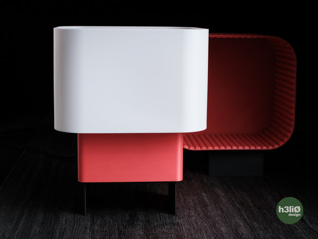 Prismal Living — Pièces imprimées pour luminaire — photographie du créateur — designed by h3li0