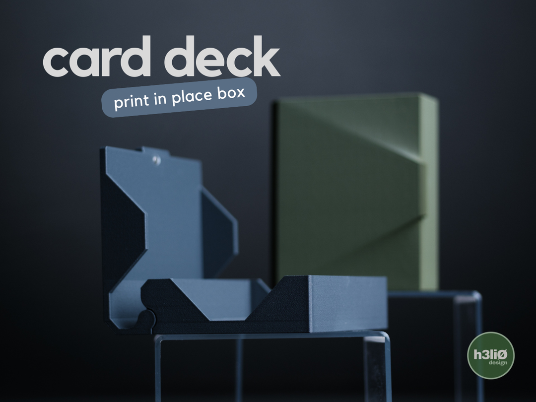 Card Deck — Boîte pour jeu de cartes — photographie du créateur — designed by h3li0