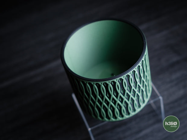 Echelon — Pot à soucoupe — photographie du créateur — designed by h3li0