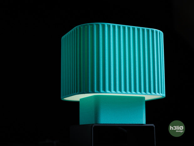 Prismal Desk — Pièces imprimées pour luminaire de bureau — photographie du créateur — designed by h3li0