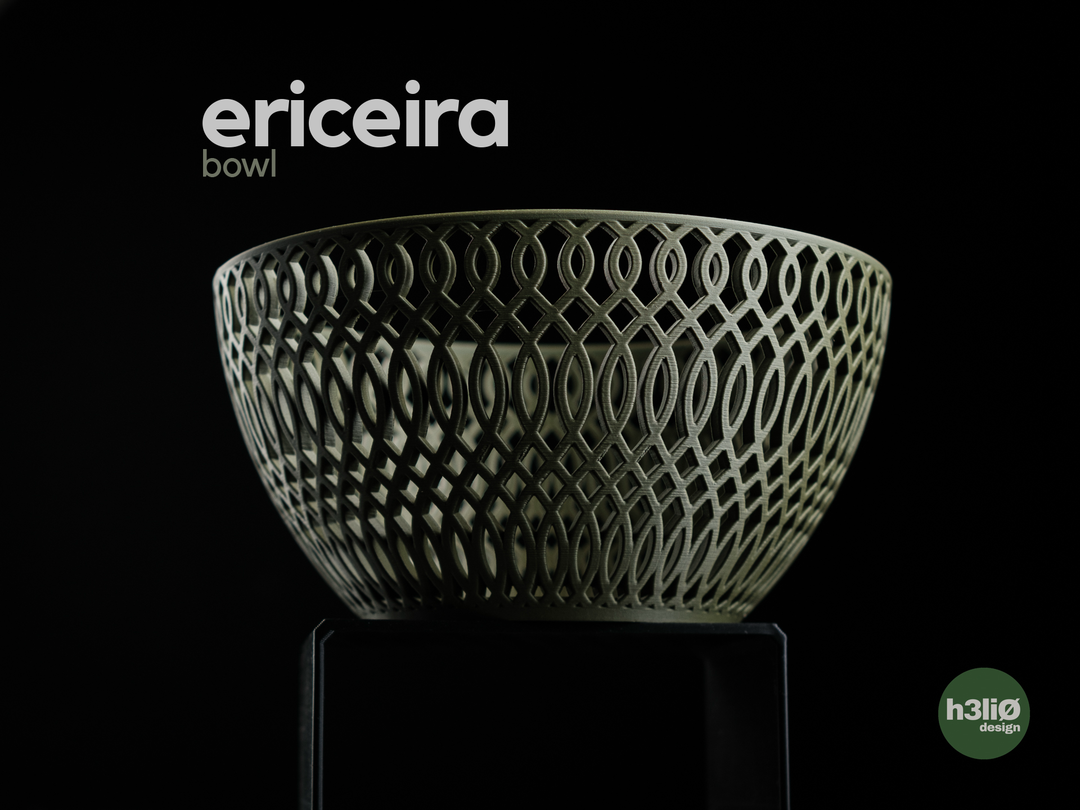 Ericeira — Coupe décorative ajourée — photographie du créateur — designed by h3li0