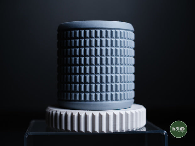 Quartz — Pot à soucoupe — photographie du créateur — designed by h3li0