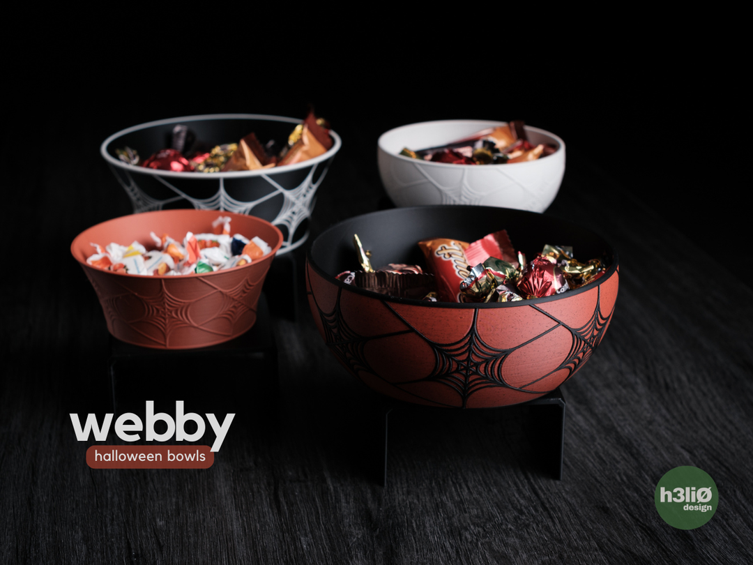 Webby — Coupe décorative Halloween — photographie du créateur — designed by h3li0