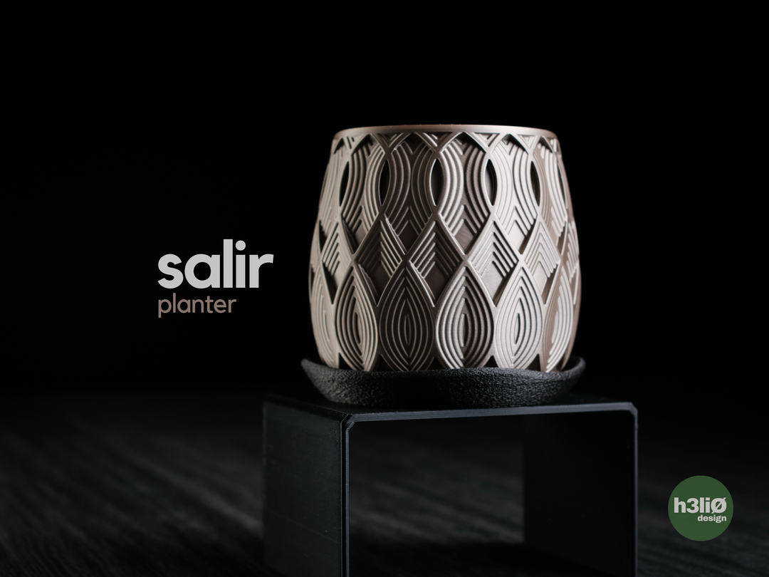 Salir — Pot décoratif — photographie du créateur — designed by h3li0
