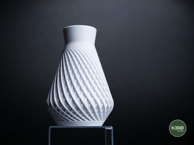 Influx — Vase décoratif — photographie du créateur — designed by h3li0