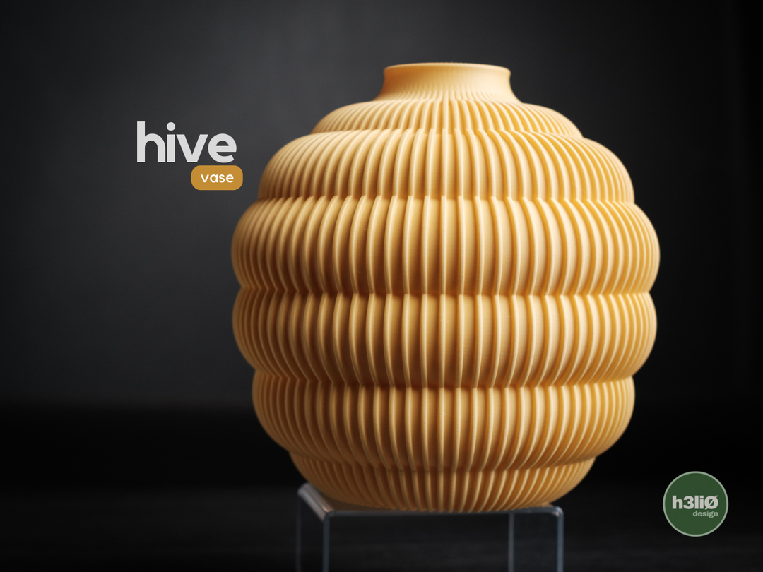 Hive — Vase décoratif — photographie du créateur — designed by h3li0