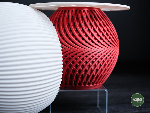 Drift — Pièces imprimées pour luminaire — photographie du créateur — designed by h3li0