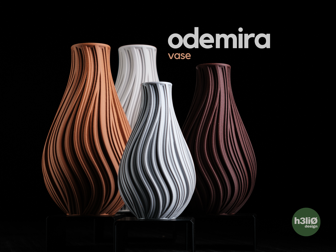 Odemira — Vase décoratif — photographie du créateur — designed by h3li0