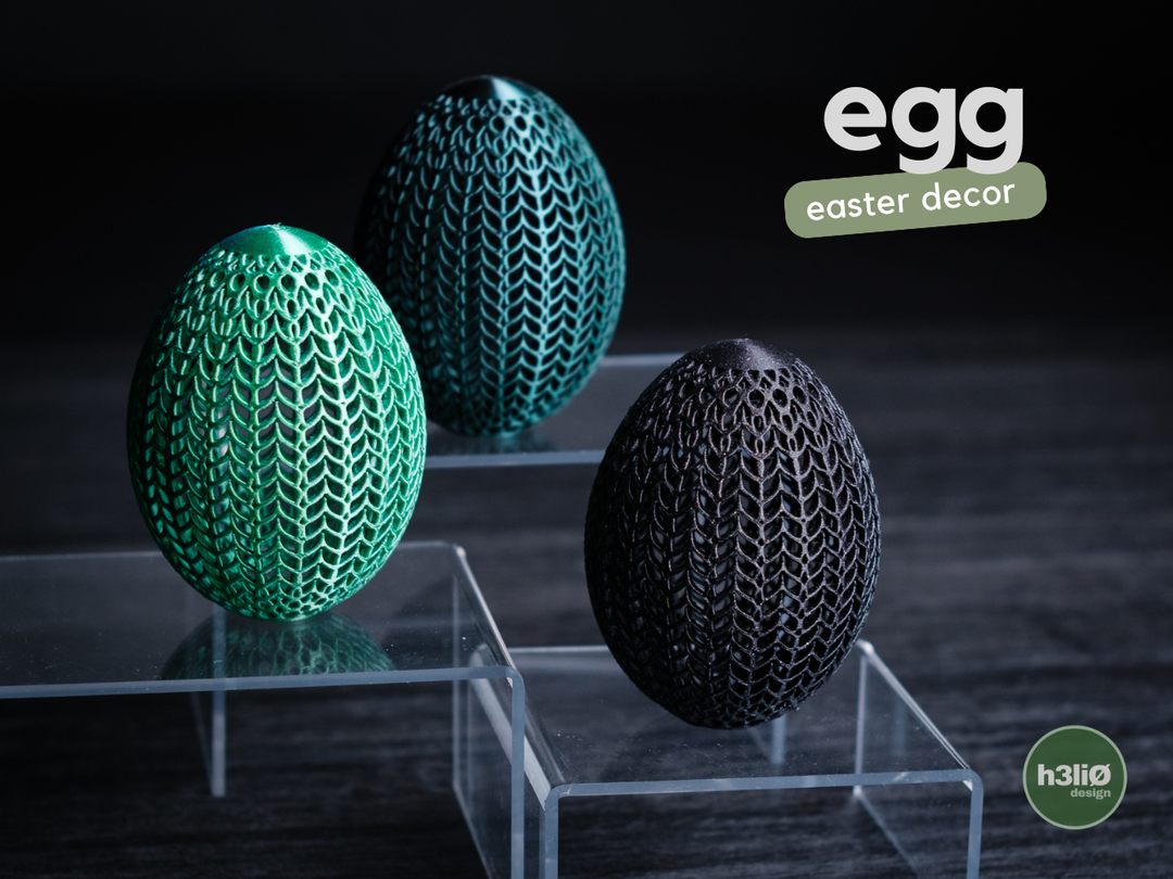 Egg — Œuf décoratif de Pâques — photographie du créateur — designed by h3li0