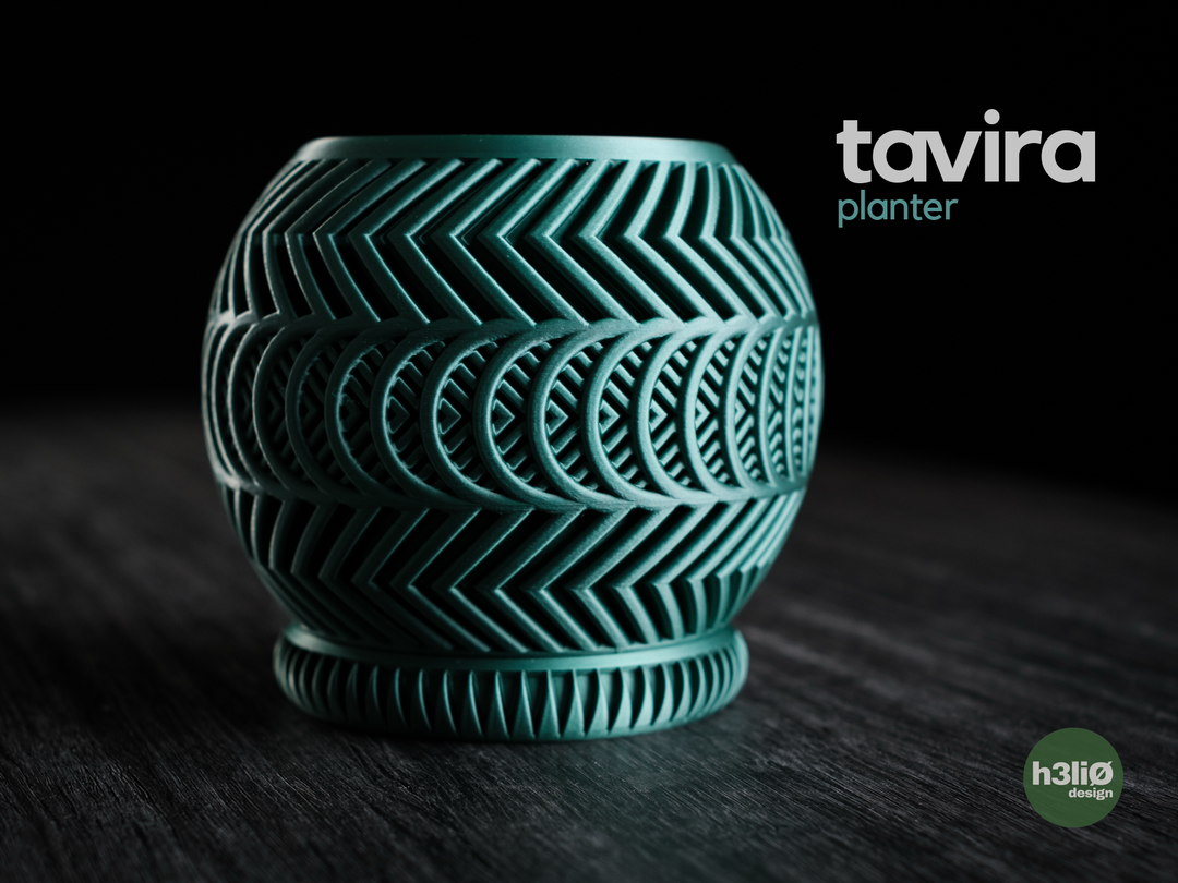 Tavira — Pot avec soucoupe vissée — photographie du créateur — designed by h3li0