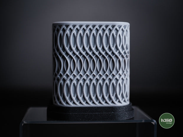 Glowtide — Pot à soucoupe — photographie du créateur — designed by h3li0