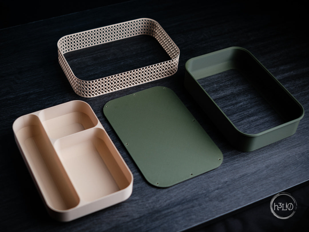 Echo — Plateau décoratif — photographie du créateur — designed by h3li0