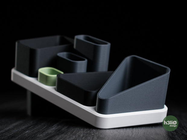 Prism — Organiseur de bureau modulaire — photographie du créateur — designed by h3li0