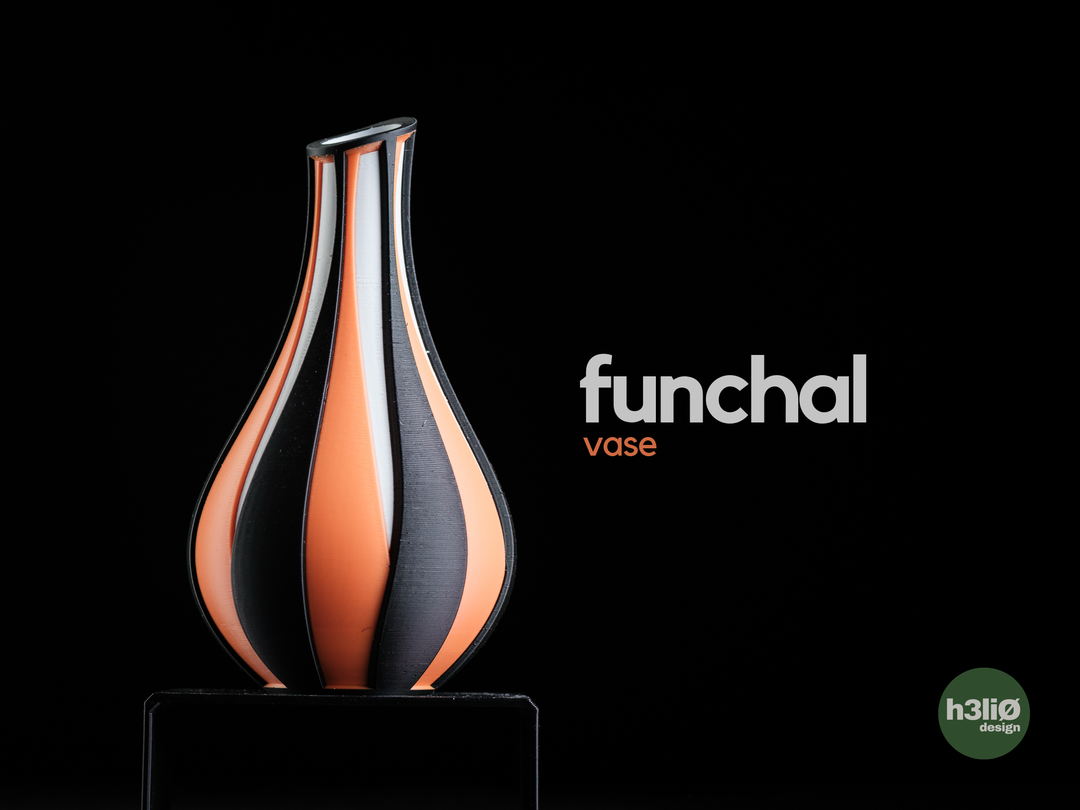 Funchal — Vase décoratif — photographie du créateur — designed by h3li0