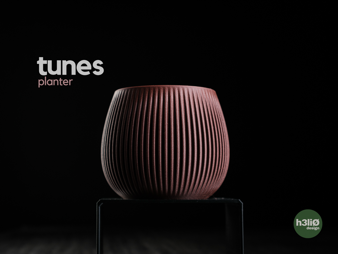 Tunes — Pot avec réserve d’écoulement — photographie du créateur — designed by h3li0