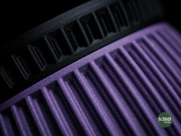 Irides — Boîte à couvercle vissé — photographie du créateur — designed by h3li0