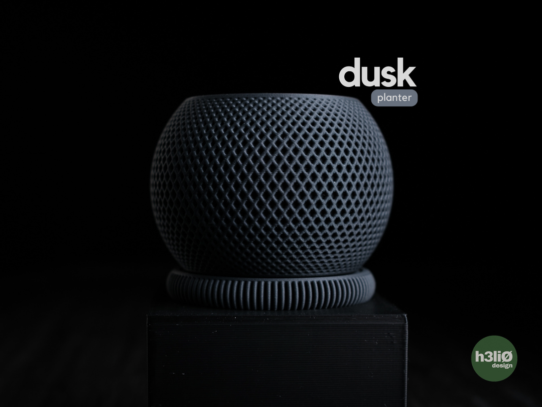 Dusk — Pot à soucoupe — photographie du créateur — designed by h3li0