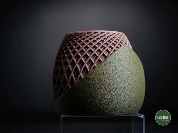 Stryde — Pot à soucoupe enveloppante — photographie du créateur — designed by h3li0