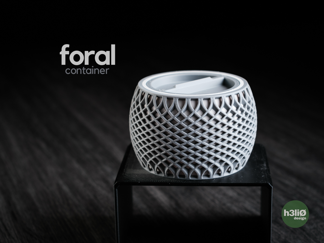 Foral — Boîte empilable — photographie du créateur — designed by h3li0
