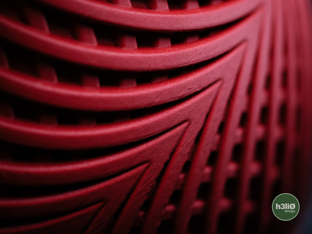 Drift — Pièces imprimées pour luminaire — photographie du créateur — designed by h3li0