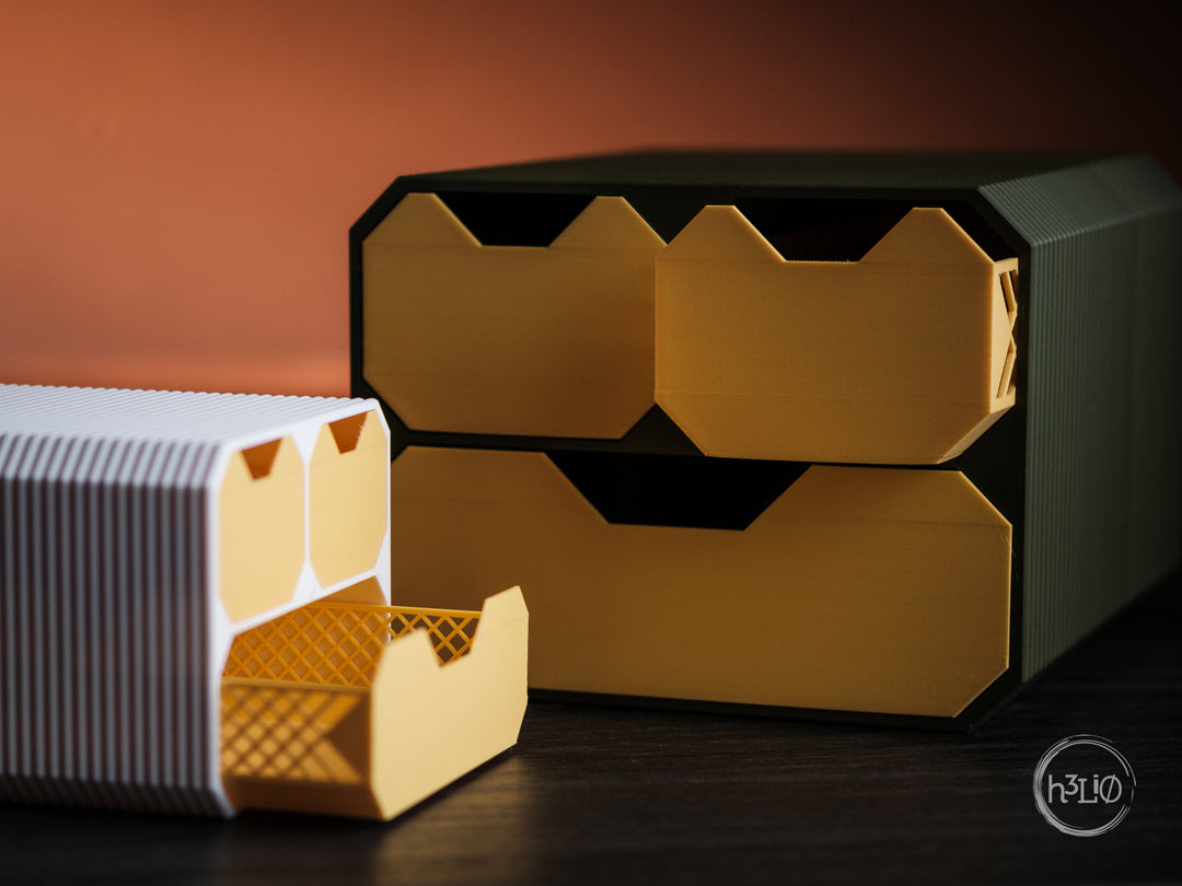Arc — Module à tiroir — photographie du créateur — designed by h3li0