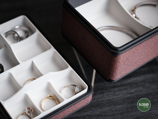 Nexo — Boîte à bijoux — photographie du créateur — designed by h3li0