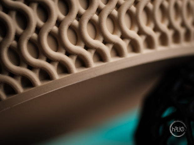 Echo — Coupe décorative — photographie du créateur — designed by h3li0
