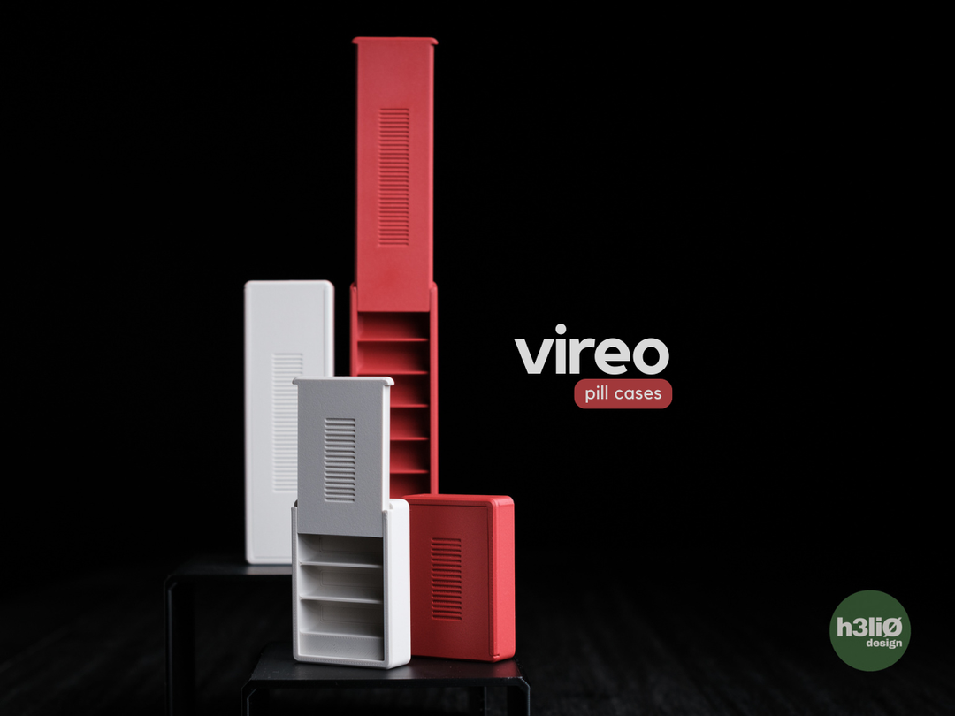 Vireo — Boîte à compartiments — photographie du créateur — designed by h3li0